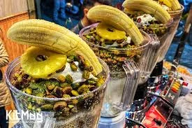 آبمیوه بستنی تمشک