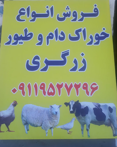 خوراک دام وطیور زرگری