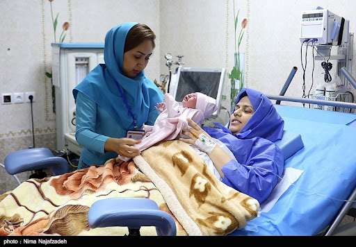 بخش زایشگاه بیمارستان شهید مطهری جهرم