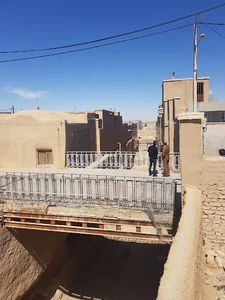 خندق قدیمی محله درب قلعه ابرکوه
