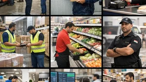 Behind Great hyper market