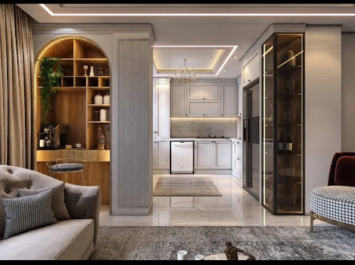 طراحی دکوراسیون داخلی کابینت