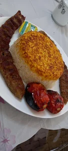 چلوکبابی وتهیه غذا بلوط 5