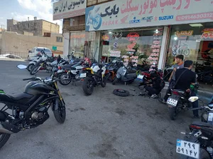 تیونینگ و ریمپ موتور سیکلت بابک