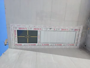 تولید درب پنجره دوجداره upvc علیمیرزایی 2