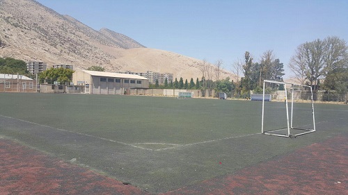 زمین چمن مصنوعی تختی شماره دو