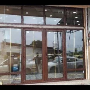 آریا پنجره دوجداره upvc آلومینیوم ترمال 4