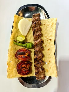 کباب کوبیده مرغ مظفر ذغالی