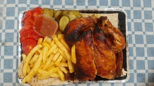 مرغ بریان ژابیز