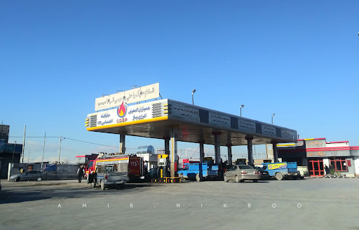 جايگاه گاز طبیعی و بنزین اختصاصی ۱۲۲