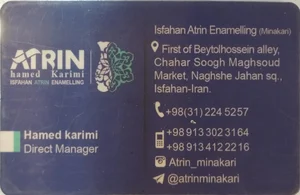 میناکاری حامدکریمی 5