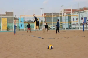 زمین فوتبال ساحلی