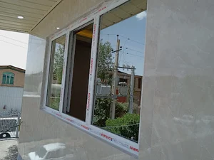 المینیوم سازی طاها درب وپنجره upvc