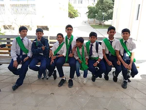 Old Bangladesh school jalan. Jalan buali