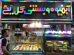 آبمیوه و بستنی گل یخ 2