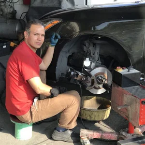 تاب گیری دیسک ترمز درجا