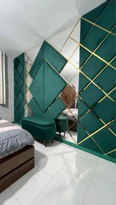 لمسه‌کاری دیوار و درب و ساخت کابینت در گیشا 5