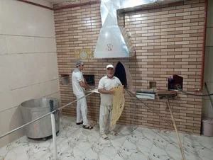 نانوایی سنگک درباری 2