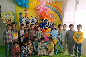 مهد کودک حوض نقاشی