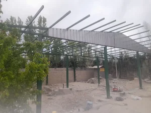 اجرای سقف شیروانی در نیروی هوایی 5