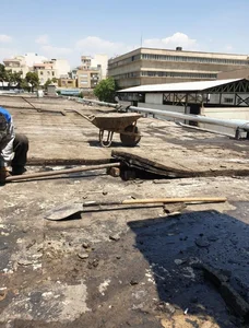 برش آسفالت و بتن با کاتر در چیتگر جنوبی 5
