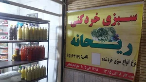 سبزی خردکنی ریحانه