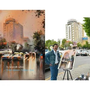 آموزشگاه نقاشی آبرنگ اصلانی