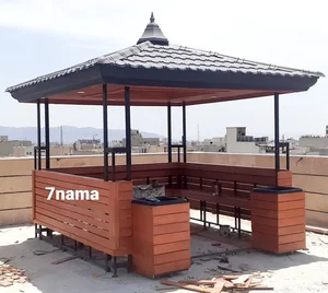 ساخت آلاچیق و پرگولا در نیروی هوایی 3