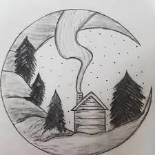 نقاشی آسان طراحی طراحی منظره در ماه 🌙 درود بر شما خوبان❤ ماه را نشانه بگیر  اگر به ماه ، هم نرسی حداقل میتوانی روی ستاره فرود بیایی لس برون دوستان  وعزیزان
