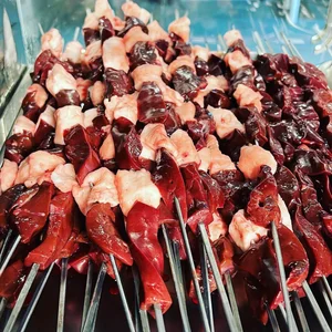 جگر کباب ذغالی