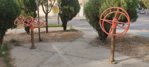 وسایل ورزشی پارک معلم