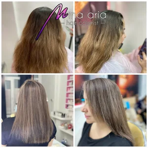 خدمات تخصصی رنگ ولایت وکراتین مینا آریا 5