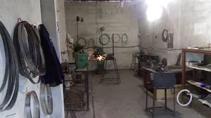 اره تیزکنی حسین فلاحتی مجاوری
