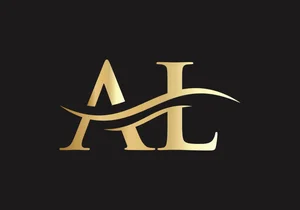 AL logo. Monogram letter AL logo design Vector. AL letter ...