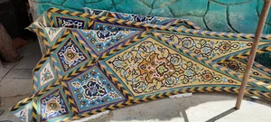 کاشی معرق گنبد سازی فاطمیه