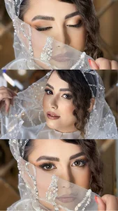سالن میکاپ و شینیون عروس مریم نامدارپور