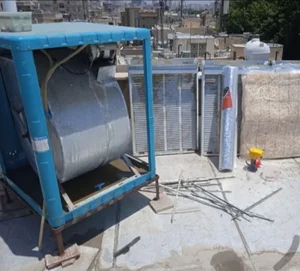 سرویس کولر آبی در سید خندان 2