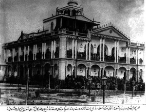 عمارت عالی قاپو تبریز عمارت شاه اسماعیل