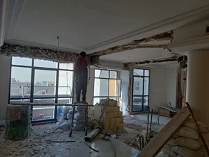 بازسازی ساختمان بیاتی 5