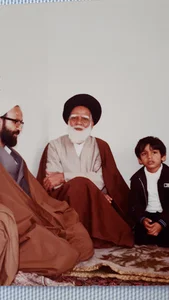 قبرمطهر آیت الله سیدمرتضی علوی و همسر مکرمه اش