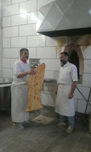 نانوای سنگکی ابولقاسم پیرزادی