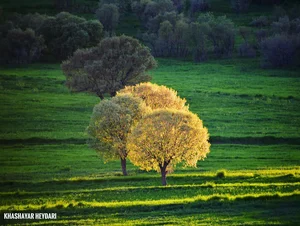 روستای زرین چقا خرم آباد لرستان ، ایران همیشه زیباست.