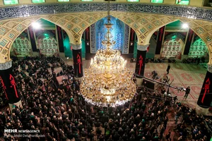 عزاداری هیئات مذهبی در حسینیه خیرآباد یزد - تابناک | TABNAK