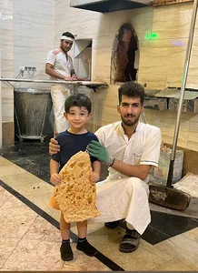 نان سنگک سنتی نگارستان