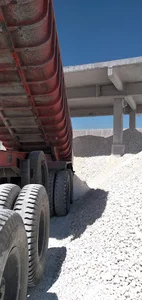 محل تخلیه آهک فولاد مبارکه