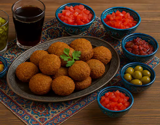 فلافل جناب خان غرفه 16