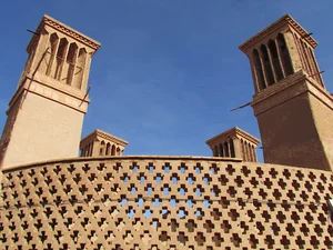 آب انبار شش بادگیر