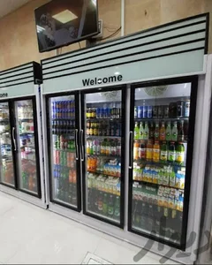 تولیدی یخچال ایستاده صنعتی فروشگاهی سهند صنعت