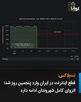 ‌ قطع اینترنت در ایران وارد پنجمین روز شد نت‌بلاکس، که اخبار ...
