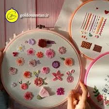 گلدوزی المیز